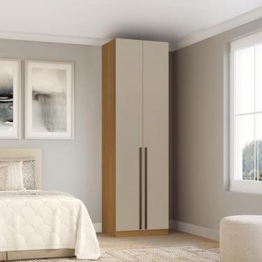 Imagem de Guarda Roupa Modular 2 Portas com Gavetas 90cm Altezza Trend Belmax, F