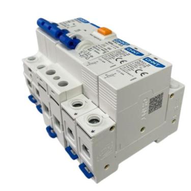 Imagem de Kit Disjuntor DPS + DR 7,4kW para Carregamento de Veículos Elétricos -