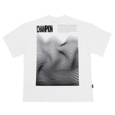 Imagem de Camiseta Champion Life Lines - Off White (Creme/Oversize)-Masculino