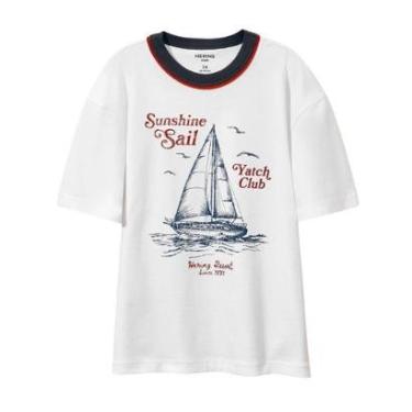 Imagem de Camiseta Hering Infantil Menino Super Cotton Oversized-Masculino