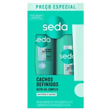 Imagem de Kit Shampoo 300ml e Condicionador 190ml Seda Cachos Definidos - Nutriç