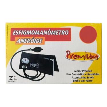 Imagem de Esfigmomanômetro Aparelho De Pressão Premium Preto