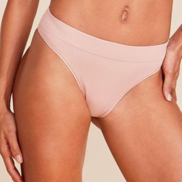 Imagem de Calcinha Em Microfibra Canelada Hope, P, Beige