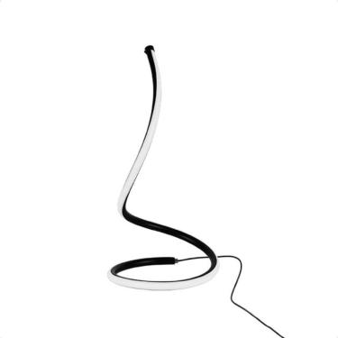 Imagem de Luminária Abajur Led Moderno Taschibra Naja Luz Quente 3000k Bivolt