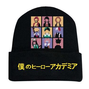 Imagem de Chapéu de malha Winter My Hero Academia Midoriya Izuku Anime - yiweisa