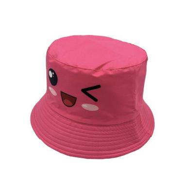 Imagem de Proteção solar de anime Bucket Hat Expressions para adultos - Yiweisai