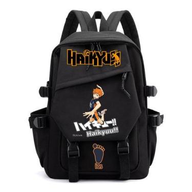 Imagem de Mochila escolar Haikyuus Hinatas Shoyos Anime para escola - Yiweisai