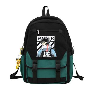 Imagem de Mochila escolar Mys Heros Academias Deku para crianças de nylon - yiwe