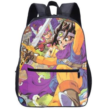Imagem de Mochila escolar Dragon Quest Schoolbag para crianças - yiweisai