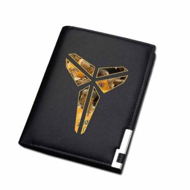 Imagem de Carteira Kobes Bryants Anime Characters Slim em couro PU dobrável - Yi