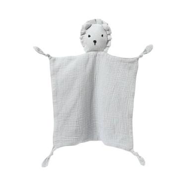 Imagem de Cobertor De Conforto Para Bebês Em Musselina Macia, Brinquedo De Algod