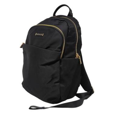 Imagem de Mochila Feminina Em Costura Original Twill Fibra Chenson, Preto, UN
