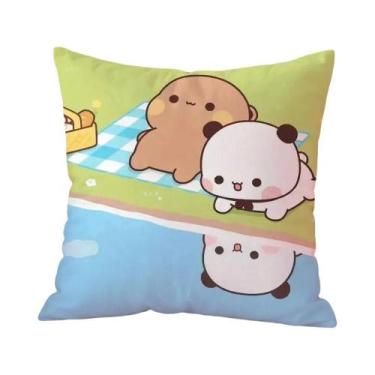 Imagem de Capa De Almofada Bubu Dudu Com Estampa Estampada Para Sala De Estar, C