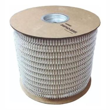 Imagem de Bobina Wire-o Branco 1/2 3x1 para 95 fls 26.000 anéis - Cassmar 