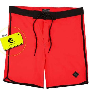 Imagem de Bermuda Surf Elastano Com Raspador WSS Masculina, Rosa, 46