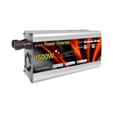 Imagem de Inversor Solar Portátil 12V 220V 500W 1000W 1500W 2000W, Conversor De 