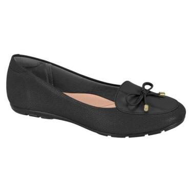 Imagem de Sapatilha Moleca Feminina Verniz 5800105, Preto, 35