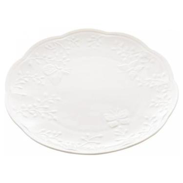 Imagem de Prato Para Sobremesa De Porcelana New Bone Butterfly Flower Lyor