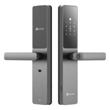 Imagem de Fechadura Inteligente EZVIZ DL05: Controle por App e Biometria