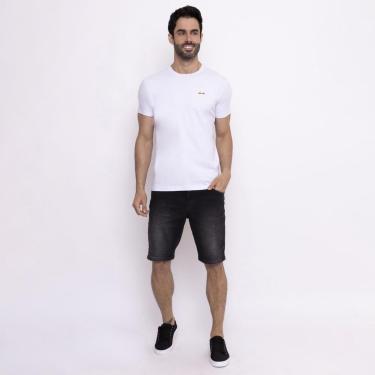 Imagem de Camiseta Industrie Básica Bordada Espanha Algodão Premium Masculina-Masculino