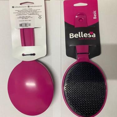 Imagem de Escova de Cabelo Desembaraçante Bellesa Oval Flex para Todos os Cabelos