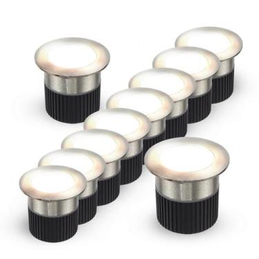 Imagem de Kit Balizador Led Embutido Solo Essence 2w, 5w 3000k Branco Quente IP6