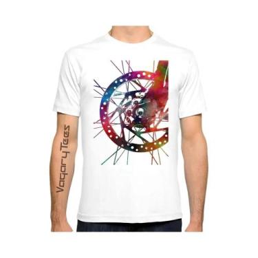 Imagem de Camiseta Masculina De Verão Com Estampa MTB Para Ciclismo Downhill Cas