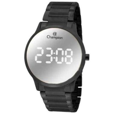 Imagem de Relógio Feminino Champion Digital Espelhado CH40142K Preto-Feminino