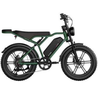 Imagem de Bicicleta Elétrica Scooter Freio a Disco 1000W Lítio E-Vok Verde