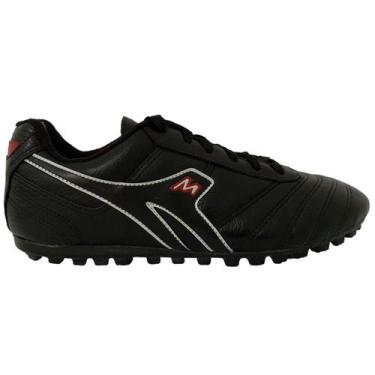 Imagem de Chuteira Society Mathaus Azzurra Unissex Preto, Preto, 40