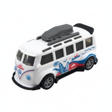 Imagem de Mini Carrinho Pull Back Garagem S.a. Turbo Aventura - Branco Hello Summer