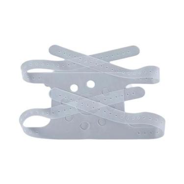 Imagem de Faixa De Silicone Ajustável Para CPAP, Banda Elástica Para Máscara Res