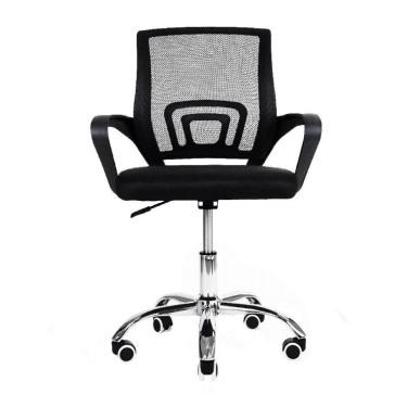 Imagem de Cadeira de escritório Diretor Jadel Preta Healer-Unissex