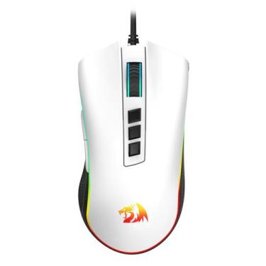 Imagem de Mouse gamer cobra v2 cypher rgb branco - Redragon