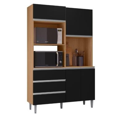 Imagem de Kit Cozinha Compacta 4 Portas 180 cm Livia REAJL