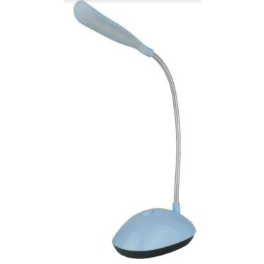 Imagem de Mini Abajur de Mesa LED Articulável a Pilha Hyq0011 para Leitura e Manicure Luz Branca...