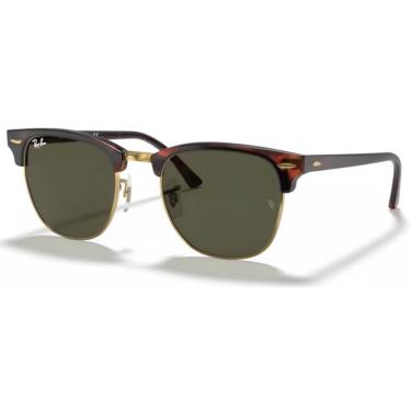 Imagem de Óculos De Sol Ray-ban Clubmaster Classic Polido Tartaruga Rb3016 W0366 55