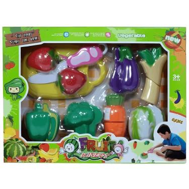 Imagem de Conjunto de Comidinha Infantil Kinect com 16 Peças para Faz de Conta Criativo e Interação Social Toy King