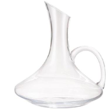 Imagem de Decanter Savant para Servir Vinhos em Cristal Ecológico Mais Resistente para Mesa Transparente Fracalanza