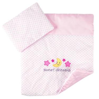 Imagem de Conjunto de Roupa de Cama BABESIDE para Bonecas de 30-38 cm Rosa