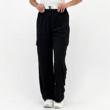 Imagem de Calça Facinelli em Tecido Pantalona Cargo Feminina-Feminino