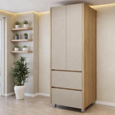 Imagem de Paneleiro 2 Portas 2 Gavetas Nesher Rainha 100% Mdf - Nesher Móveis