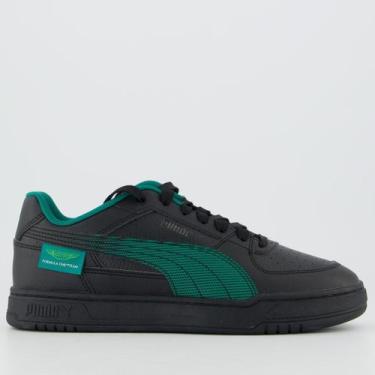 Imagem de Tênis Puma Aston Martin Caven III Preto e Verde, 40