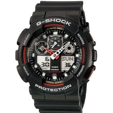 Imagem de Relógio casio masculino g-shock ga-100-1a4dr