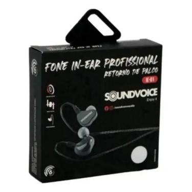 Imagem de Fone In-Ear Profissional Retorno De Palco - Soundvoice IE-01