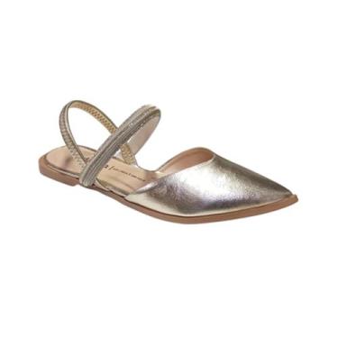 Imagem de Sapatilha Dakota Metalizada Lipka Champagne - 09978, Lipka champagne, 