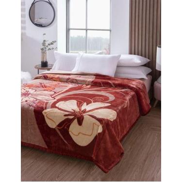Imagem de Cobertor Casal Raschel Jolitex Plus 1,80 X 2,20m, Polka