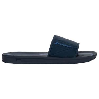 Imagem de Chinelo Masculino Rider Street Slide Barato 11578, 40, Azul escuro