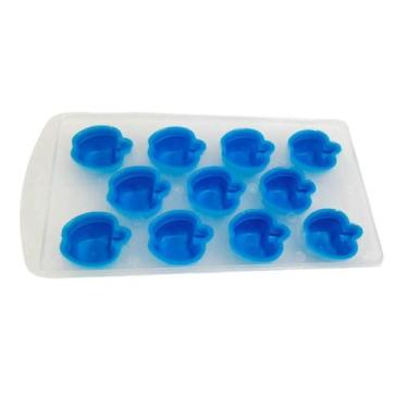 Imagem de Forma de Gelo Pequeno Formato Maçã Azul - Quanhe