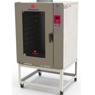 Imagem de Forno Industrial Progás Turbo A Gás com Vapor para 10 Esteiras PRP-100